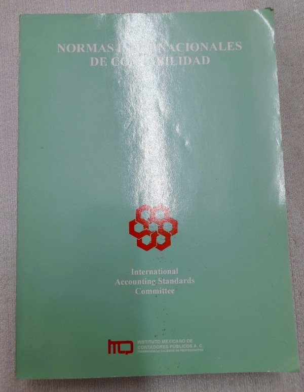Producto - Normas Internacionales De Contabilidad - International Accouting standars