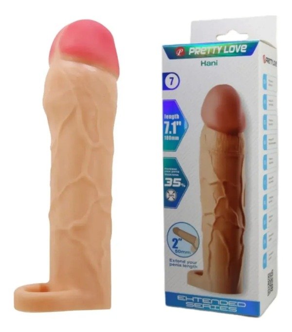 Producto - FUNDA EXTENSOR DE PENE 19,5 X 4 CM - 0