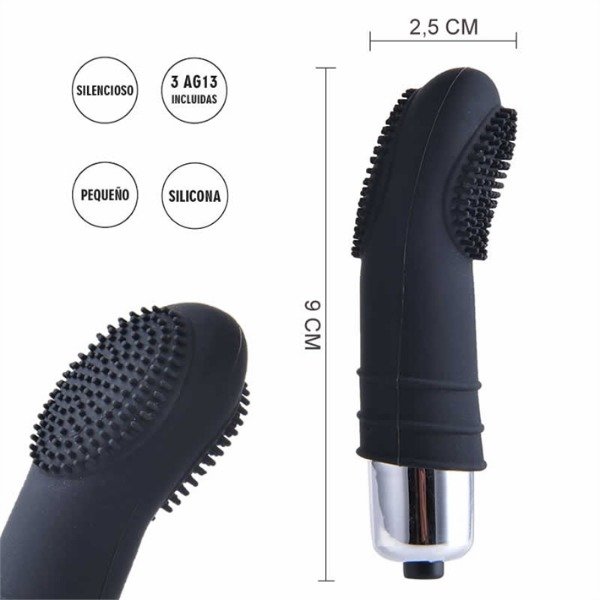 Producto - Ara Negra : Estimulador Femenino con Vibrador