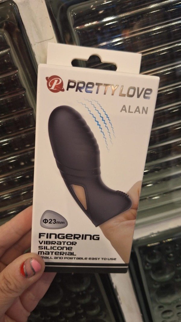 Producto - Vibrador Dedo Alan Pretty Love - 0