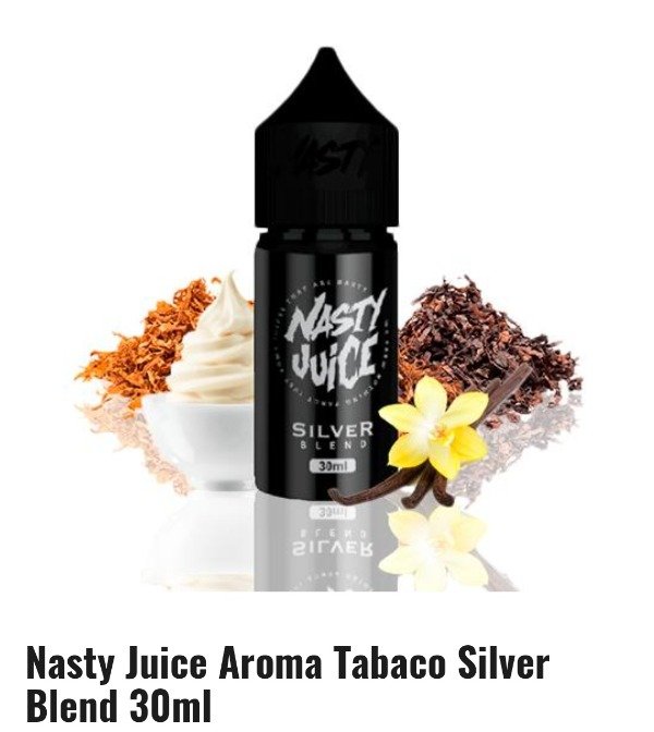 Producto - Silver Blend Salt 30ml - Tabaco Vainilla