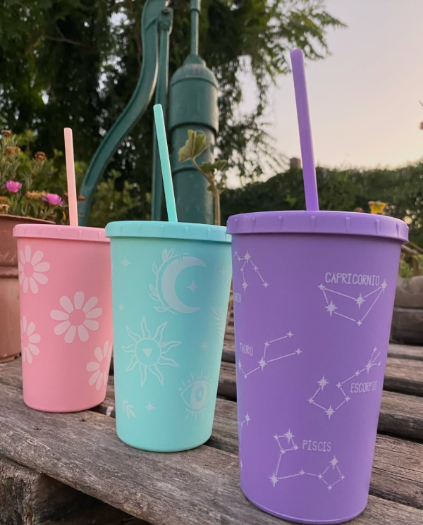 Producto - Vaso con sorbete Akira