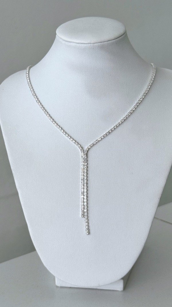 Producto - Gargantilla strass 40 a 45cm FANTASÍA