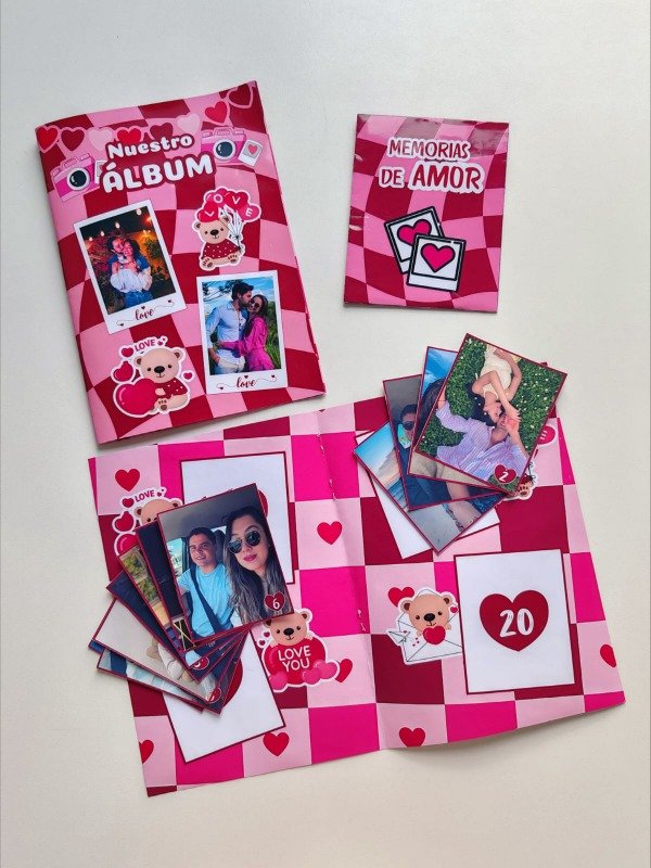 Producto - ÁLBUM SAN VALENTIN EDITABLE