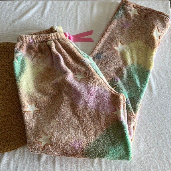 Producto - PANTALON POLAR SOFT ESTRELLA MULTICOLOR