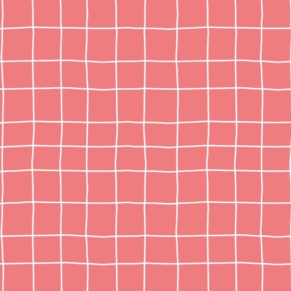 Producto - Simil N. - Cuadrillé irregular salmón