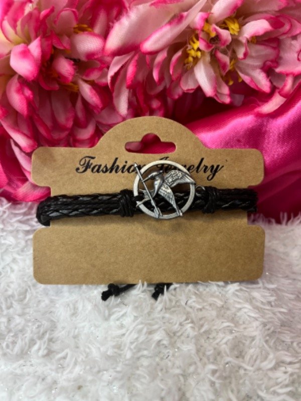 Producto - Pulsera de cuero negro simple-Diferentes modelos I - 1