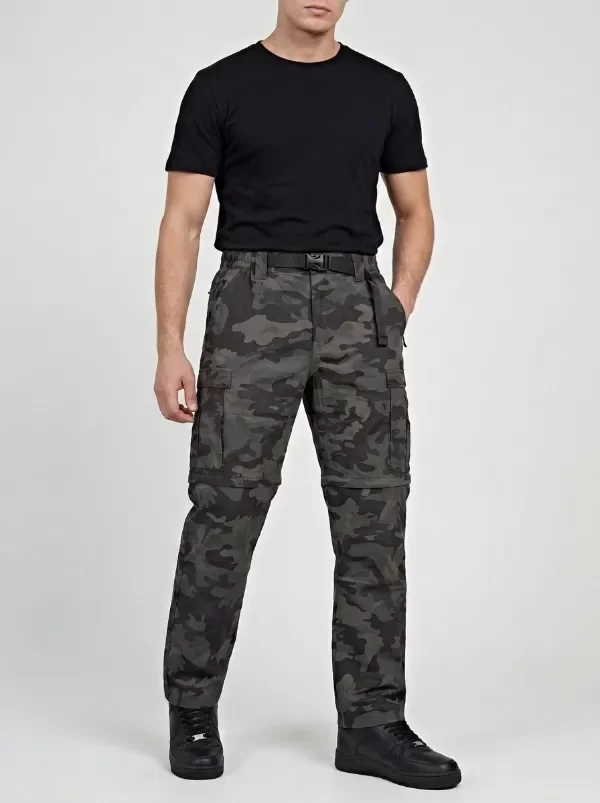 Pantalon Desmontable 2 en 1 Secado Rapido ELT 3740 Camuflado — imagen 9
