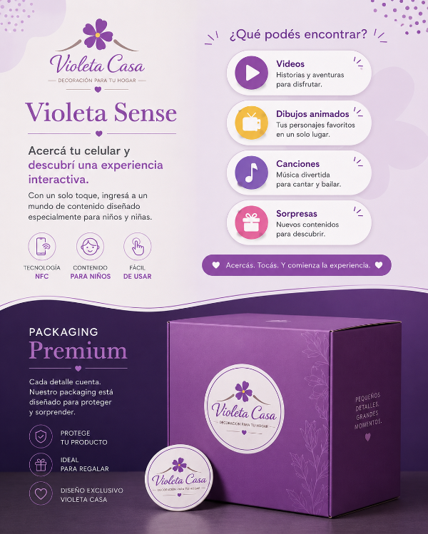 Producto - Velador Araña Luz Experiencia Violeta Sense - 3