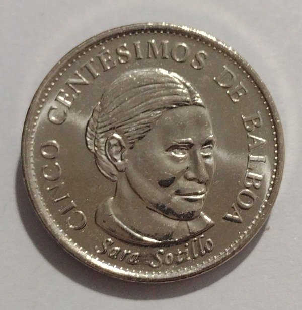 Producto - Panamá 5 centavos 2008 Sara Sotillo - 0