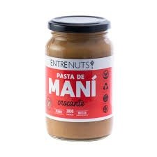 Producto - Pasta de mani EntreNuts Crocante x 380g sin tacc