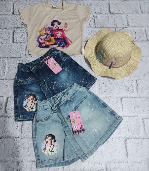 Producto - LINEA GIANCHU Short Pollera y Remera