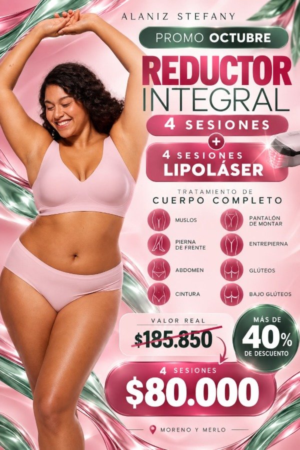 Producto - REDUCTOR INTEGRAL + LIPOLASER