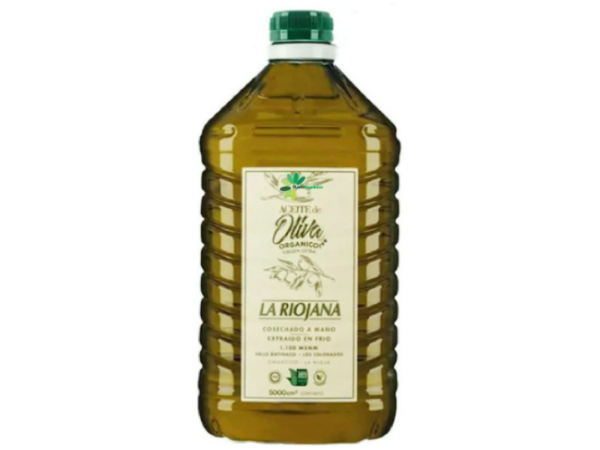 Producto - Aceite de oliva extra virgen orgánico 5L - La Riojana