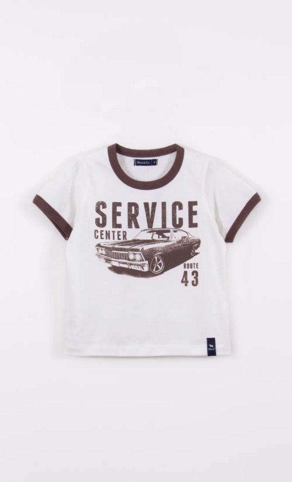 Producto - Remera MC Kid Service Off White  MM