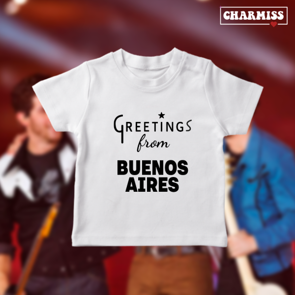 Producto - Baby Tee- Greetings from Buenos Aires