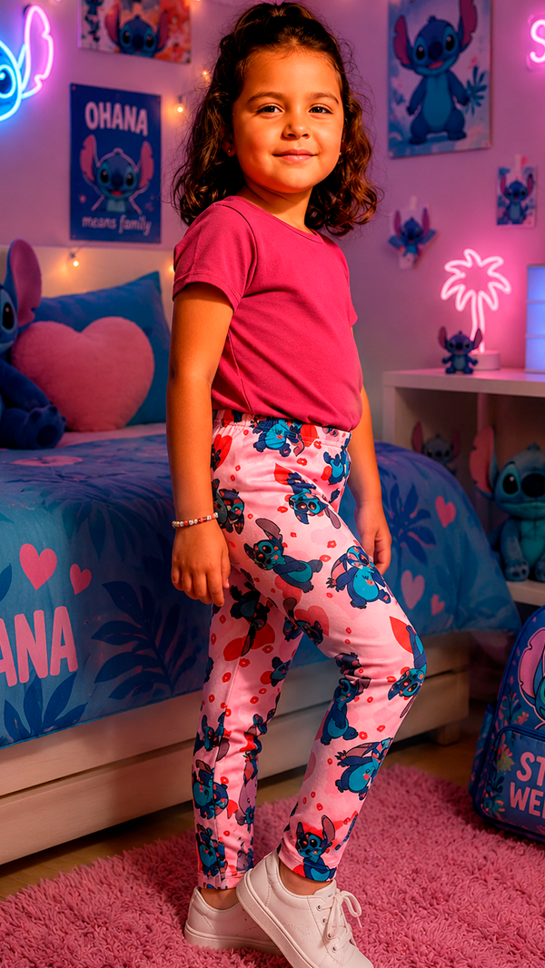 Producto - Calzas Termica Guerreras kpop Stitch