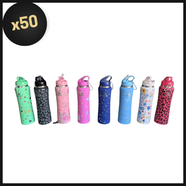 Producto - PROMO BULTO BOTELLA DEPORTIVA 750ML CON DISEÑO CON LOGO