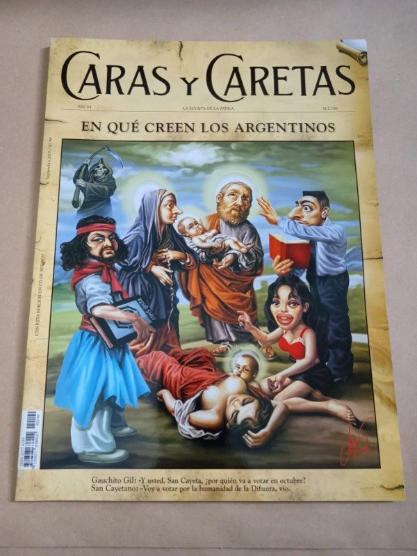 Producto - Caras y caretas #2190 - Autores varios - Septiembre 2005