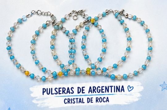 Producto - Pulseras cristal de roca ARGENTINA