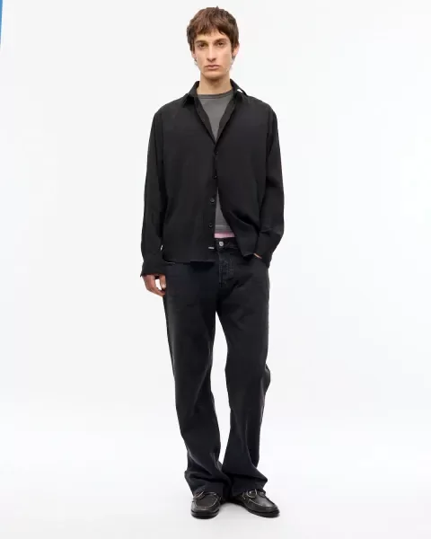 Producto - Camisa Cupro Negro Ay Not Dead - 0