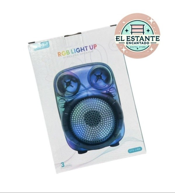 Producto - PARLANTE 3 PULGADAS CON LUZ GREATNICE