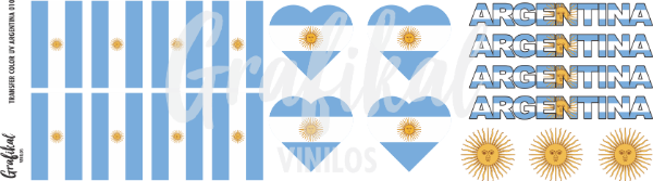 Producto - Transfer Color UV Argentina 010