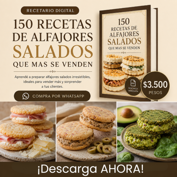 Producto - 150 RECETAS DE ALFAJORES SALADOS
