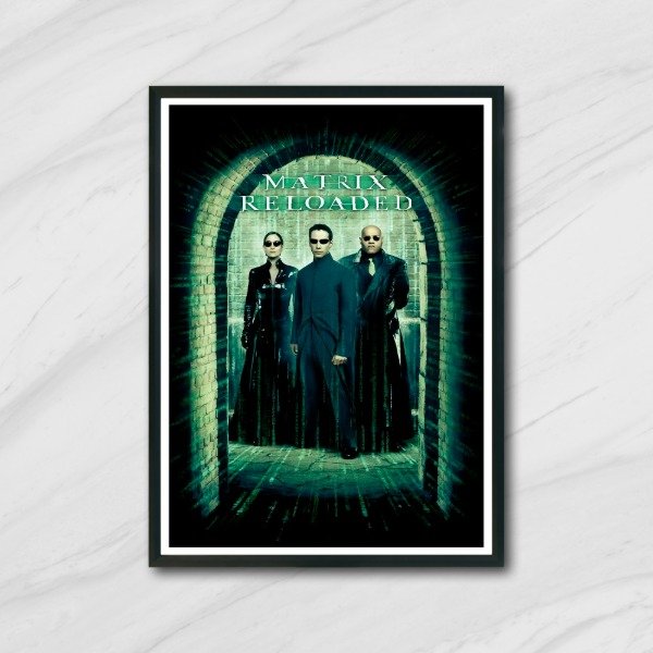 Producto - Cuadro decorativo película Matrix Reloaded