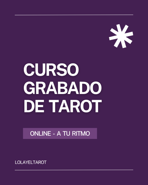 Producto - CURSO GRABADO DE TAROT