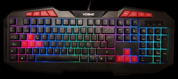 Producto - Teclado Kosmo Gamer Kd 602En Stock