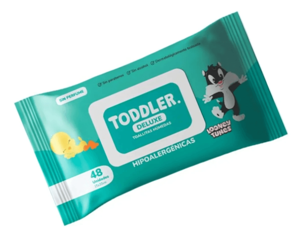 Producto - Toallitas Húmedas Bebe Toddler Deluxe 48 Unidades