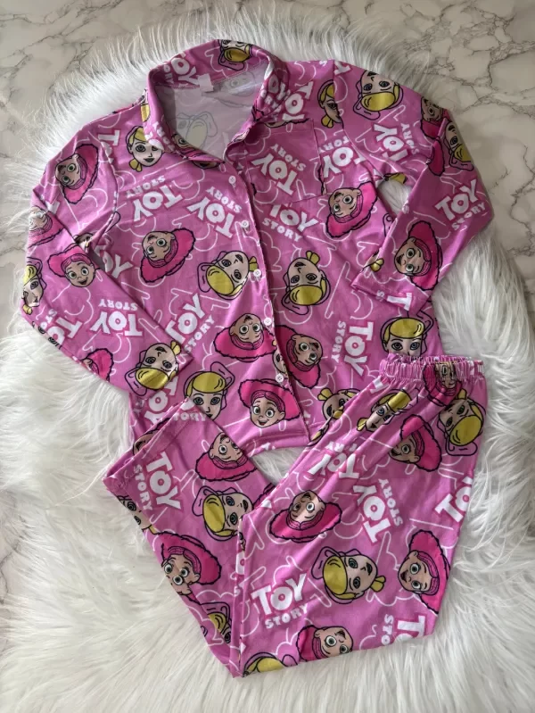 Producto - Camisero Toy Story rosa manga larga niños - 0