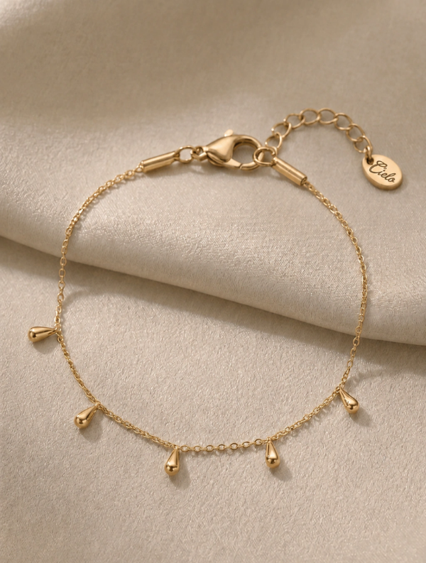Producto - Pulsera Tiffany Gotitas Doradas