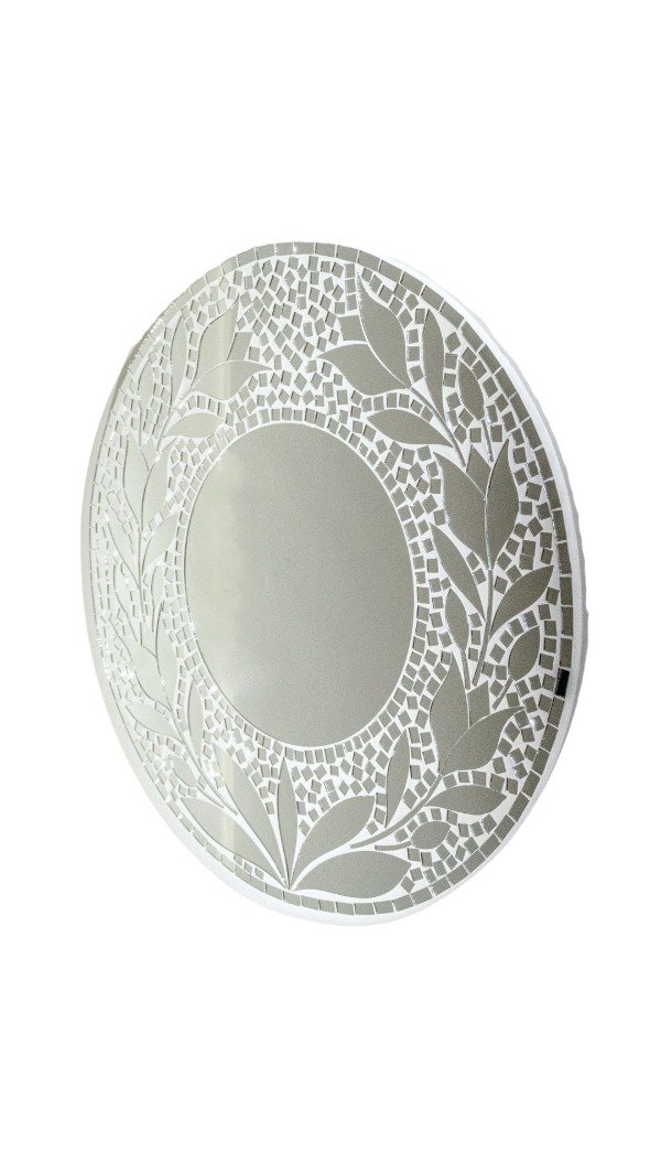 Producto - Espejo Plata Redondo