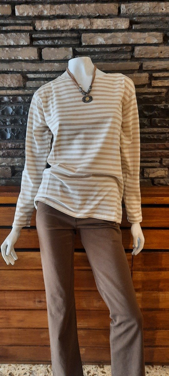 Producto - Remera algodón escote v - 0
