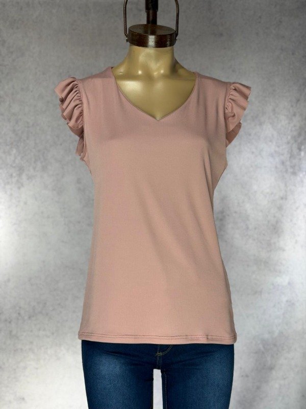 Producto - MUSCULOSA KIM NUDE MORLEY VOLADOS