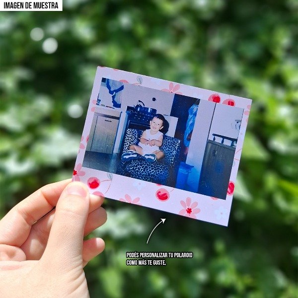 Producto - Foto Polaroid Ancha Personalizada