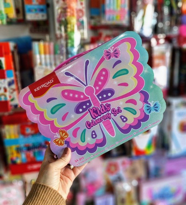 Producto - Set para colorear y dibujar Mariposa