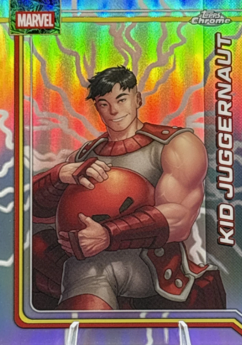 Producto - 2026 Topps Chrome Marvel - Storm's Lightning Refractor #64 - Kid Juggernaut - 0