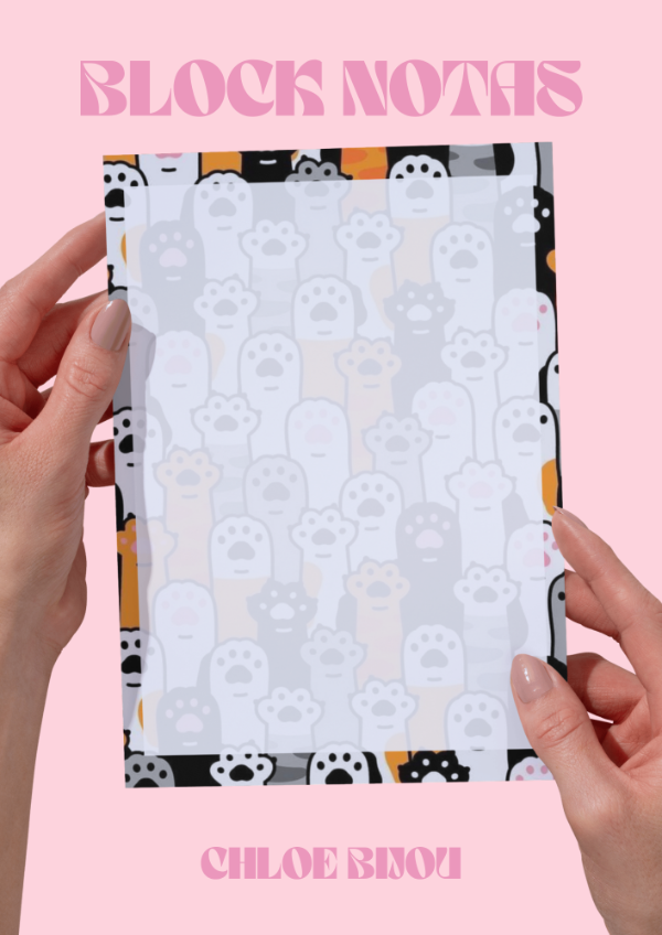Producto - Block notas A5 Gatitos - 9