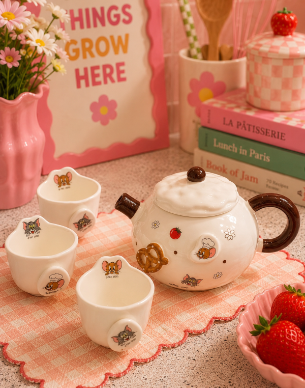 Producto - Juego de té Tom y Jerry breakfast