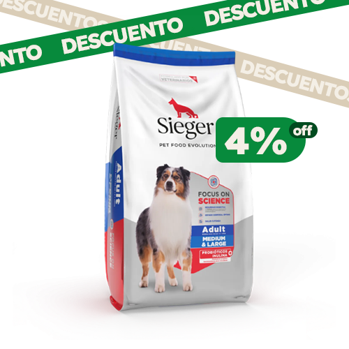 Producto - Sieger adulto medium y large