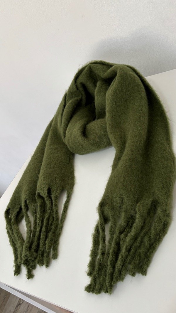Producto - Bufandón Nube verde