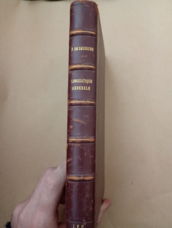 Producto - Cours de linguistique générale - Ferdinand de Saussure - Payot 1931 Tapa dura - 1