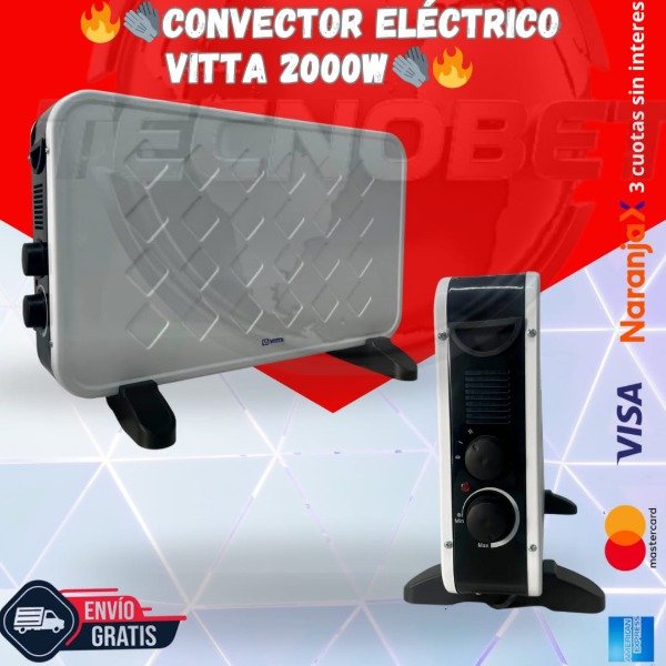 Producto - CONVECTOR ELECTRICO VITTA 2000W