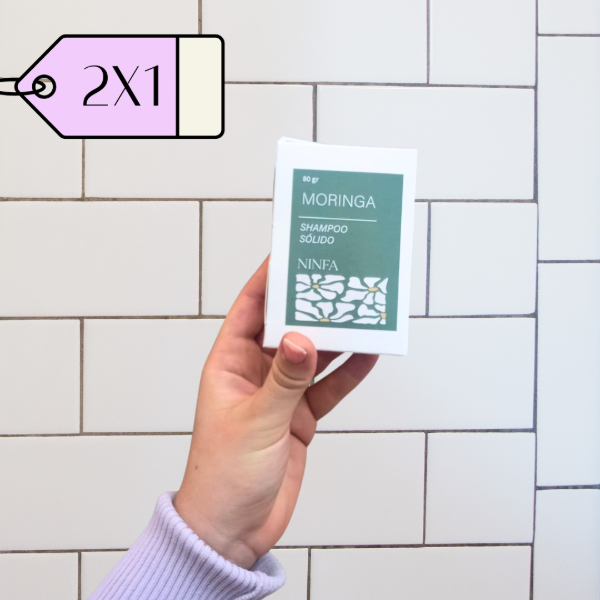 Producto - PROMO 2x1 Shampoo Sólido -  MORINGA