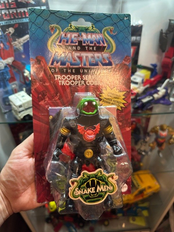 Producto - HE-MAN and the masters of the UNIVERSE TROOPER COBRA Origins Mattel