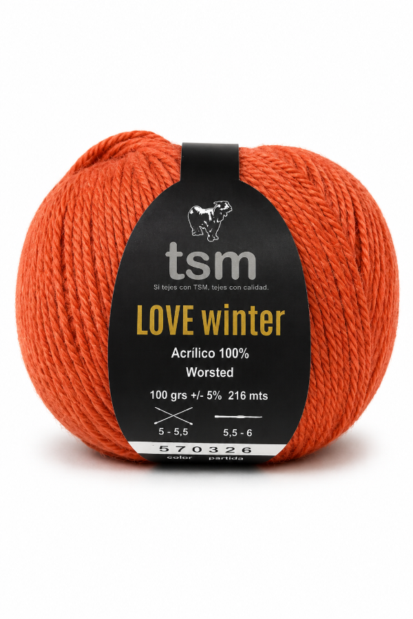 Producto - LOVE WINTER - 73 CORAL QUEMADO