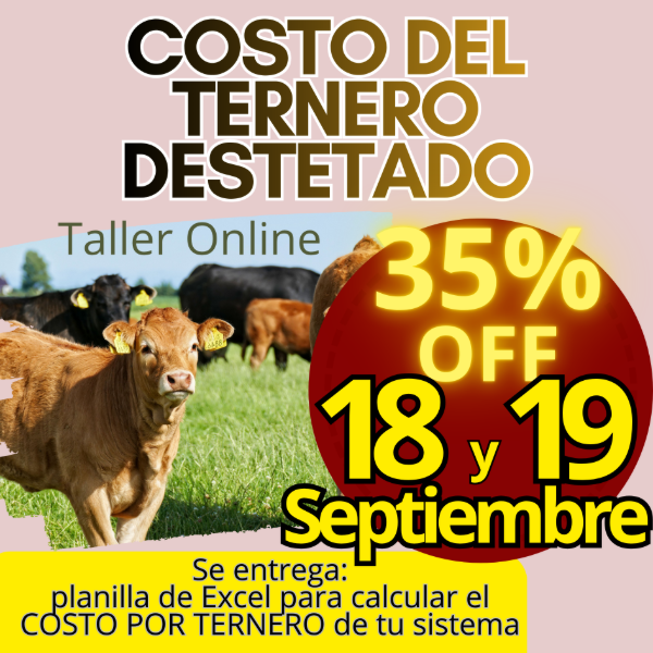 Producto - Taller Online: Cálculo del Costo del Ternero - 0